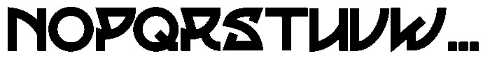 King Boyz Font UPPERCASE