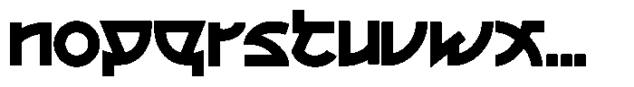 King Boyz Font LOWERCASE