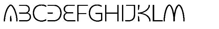 King Extra Light Font UPPERCASE