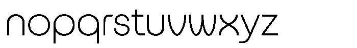 King Extra Light Font LOWERCASE