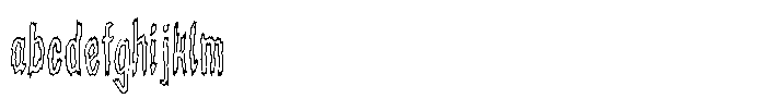 King Of Spain Outline Regular FONT