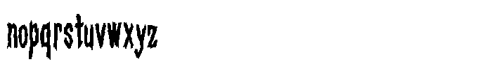 King Of Spain Regular Font LOWERCASE