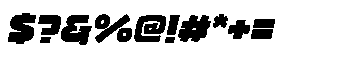 King Rook Italic Font OTHER CHARS