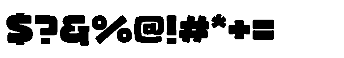 King Rook Regular Font OTHER CHARS