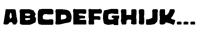 King Rook Rough Font UPPERCASE