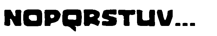 King Rook Rough Font UPPERCASE