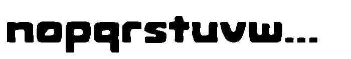 King Rook Rough Font LOWERCASE