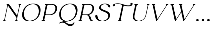 King and Queen Light Italic Font UPPERCASE