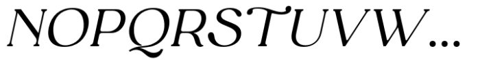 King and Queen Medium Italic Font UPPERCASE