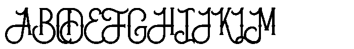 Kingdom Crown Font UPPERCASE