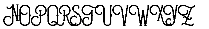 Kingdom Crown Font UPPERCASE
