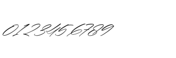 Kingdome Daylight Italic Font OTHER CHARS