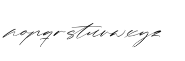 Kingdome Daylight Italic Font LOWERCASE