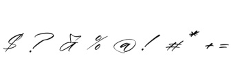 Kingdome Daylight Regular Font OTHER CHARS