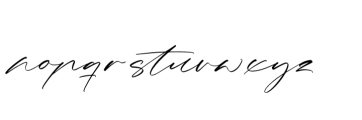Kingdome Daylight Regular Font LOWERCASE