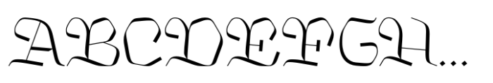 Kingfall Aerial Font UPPERCASE