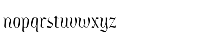 Kingfall Aerial Font LOWERCASE
