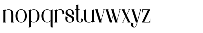 Kingfesh Quaker Regular Font LOWERCASE