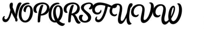 Kingfisher 1 Font UPPERCASE