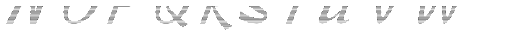 Kingfisher Half Engraved Font UPPERCASE