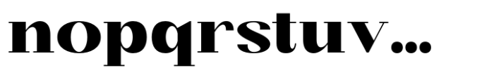 Kingkey Black Font LOWERCASE