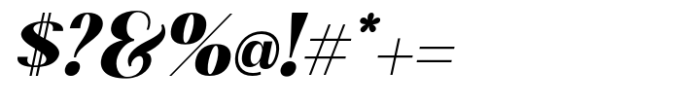 Kingkey Bold Italic Neue Font OTHER CHARS