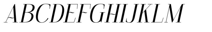 Kingkey Extra Light Italic Neue Font UPPERCASE