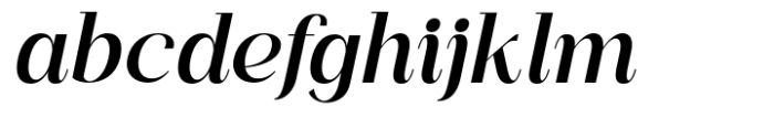 Kingkey Italic Neue Font LOWERCASE