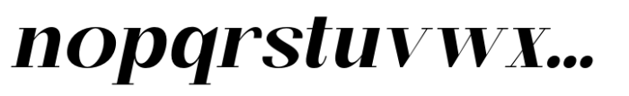 Kingkey Semi Bold Italic Font LOWERCASE