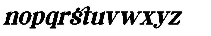 Kingly Queen Italic Font LOWERCASE