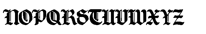 Kings Decree Font UPPERCASE