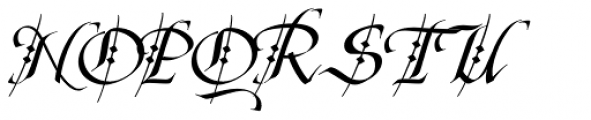 Kings Quest Font UPPERCASE