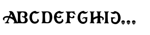 Kings and Pirates Font UPPERCASE