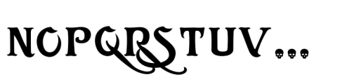 Kings and Pirates Font UPPERCASE