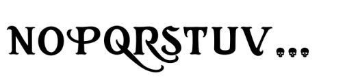 Kings and Pirates Font LOWERCASE