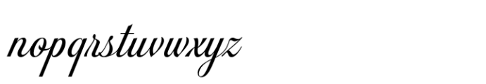 Kingsguard Calligraphy Regular Font LOWERCASE