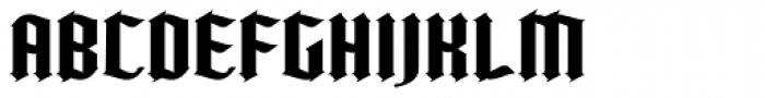 Kingshead Gothic Font UPPERCASE