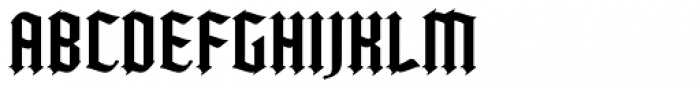Kingshead Font UPPERCASE