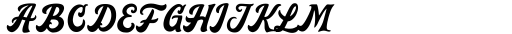 Kingslaw Regular Font UPPERCASE
