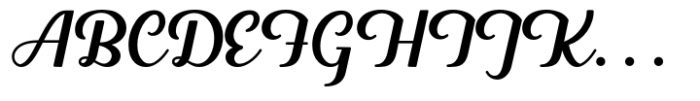 Kingsmith Regular Font UPPERCASE