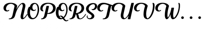 Kingsmith Regular Font UPPERCASE