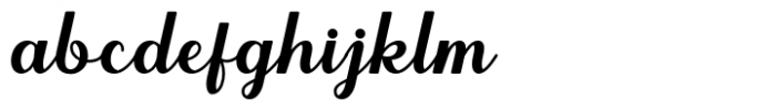 Kingsmith Regular Font LOWERCASE