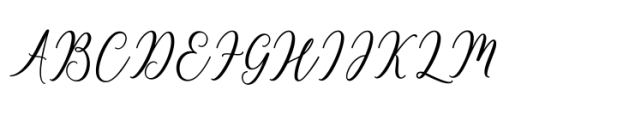 Kinleigh Script Font UPPERCASE