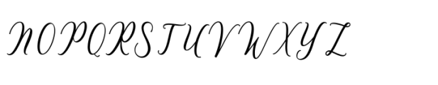 Kinleigh Script Font UPPERCASE
