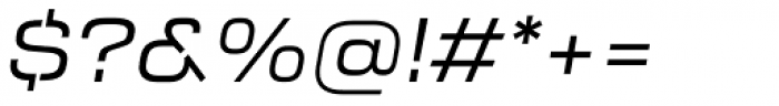 Kinn Italic Font OTHER CHARS