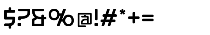 Kinserim Rounded Font OTHER CHARS