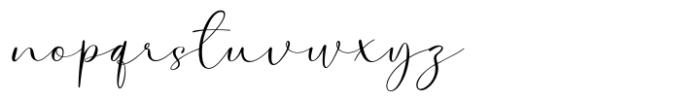 Kinslee Font LOWERCASE