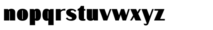 Kinsley Sans Black Font LOWERCASE