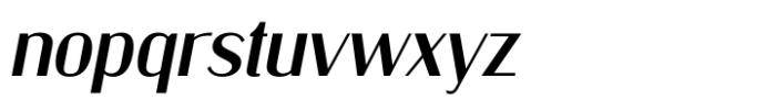Kinsley Sans Light Italic Font LOWERCASE