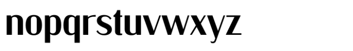 Kinsley Sans Regular Font LOWERCASE